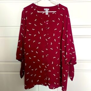 Red Catherine’s Blouse